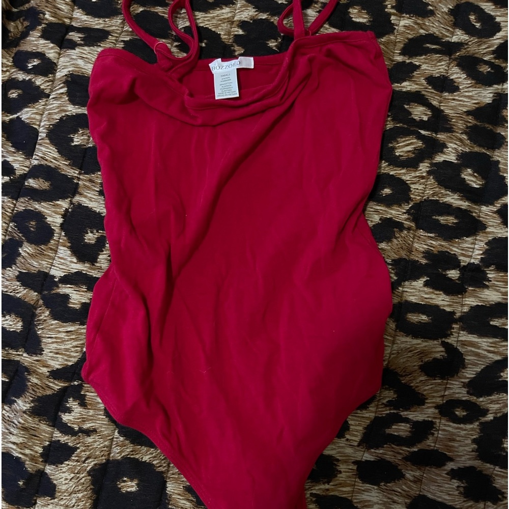 Red Bodysuit